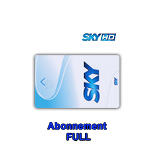 Abonnement Sky Italia HD Complet (Sky TV + Cinema + Calcio + Sport) 12 mois via Hotbird 13 E
