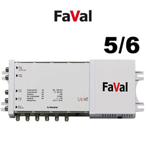 Multiswitch 5/6 NT Faval ou Golden interstar - 5 entres / 6 sorties 