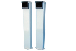 Pack cellule infrarouge + 2 colonnes 12-24V - 50 m - pour motorisation portail - systme alarme et clairage automatique