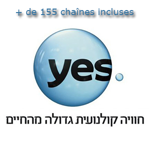 Abonnement Yes TV Isral complet HD - plus de 155 chaines - 12 mois via Amos 2/3 - 4.0 W