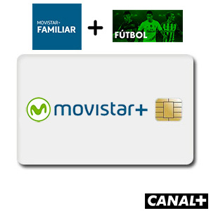 Abonnement Espagnol Movistar+ Familiar + Ftbol - 18 mois - Astra 19.2 E