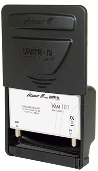 Pramplificateur de mat 1 entre UHF - 25dB - Visiosat VAM101