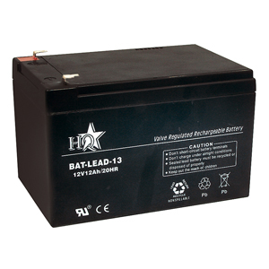 Batterie rechargeable accumulateur solaire piles sches - 12v 12ah - plomb - (151x99x95mm)