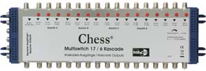 Multiswitch 17/6 Chess 17 entrées / 6 sorties