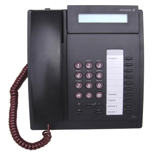 Poste téléphonique numérique ERICSSON Dialog 3212 - fonctionne uniquement avec standard ERICSSON - Reconditionné à neuf - couleur Noir 