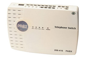 Central standard tlphonique 3 lignes - 12 postes - avec selecteur fax - PABX 