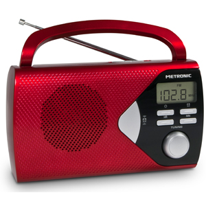 Radio portable avec Afficheur num�rique - METRONIC