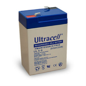Batterie rechargeable ccumulateur - 6v 5ah - plomb gel etanche - (70x47x107mm)