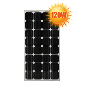 Panneau solaire Monocristallin  haut rendement 12V 120W