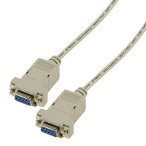 Câble null-modem croisée - 1.8m - dsub9 femelle vers dsub9 femelle - RS232