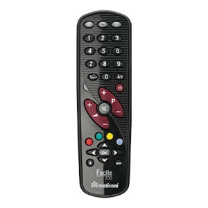 Télécommande Universelle pour TV  Meliconi GumBody Facile 100