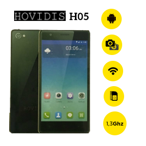 Smartphone HOVIDIS H05 - LTE 4G - 8 Gb