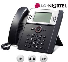 Téléphone IP/SIP - grand écran - 2 ports Ethernet - LG NORTEL