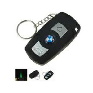 Porte-cls de voiture BMW avec camra cache couleur et DVR - avec vision nocturne - Carte micro SD jusqu 32 Go