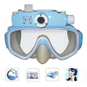 Masque de plongée sous-marine avec caméra - 4 Go