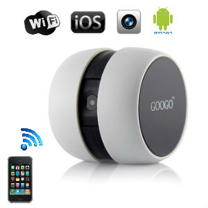 GOOGO GC1 Caméra wifi sans fil pour iphone/ iOS  Smartphone Android /Tablet PC - 100m