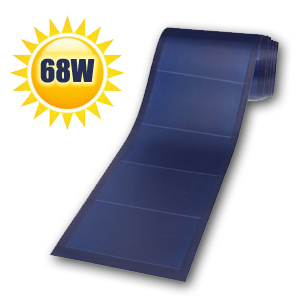 Panneau solaire souple 68W
