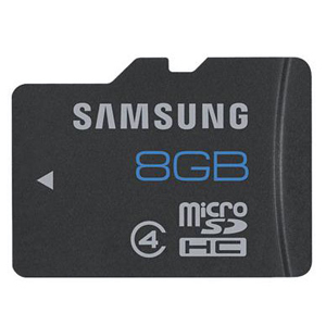Carte Mémoire Micro SDHC - 8Go - Samsung - Classe 4