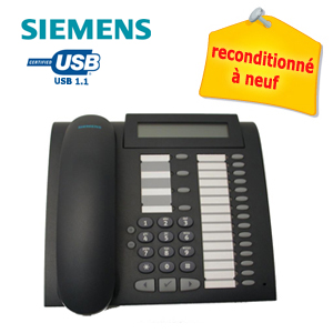 Poste téléphonique numérique Siemens Optipoint 500 Basic - 12 touches - Reconditionné à neuf  (par quantité en option)