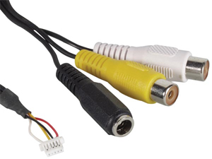 Cable de rechange pour camera couleur CCD