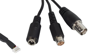 Cable de rechange pour camera N/B et couleur CCD