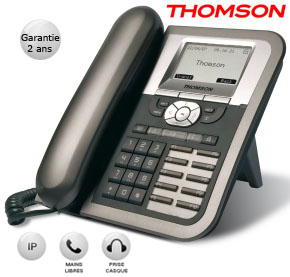 Téléphone IP - 2 lignes - Thomson 