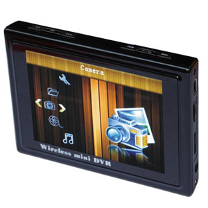 Mini enregistreur DVR portable sans fil 2.4GHz - écran TFT LCD 3,5
