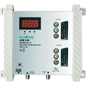 Modulateur Axing AVM 3-00 A/V TWIN UHF