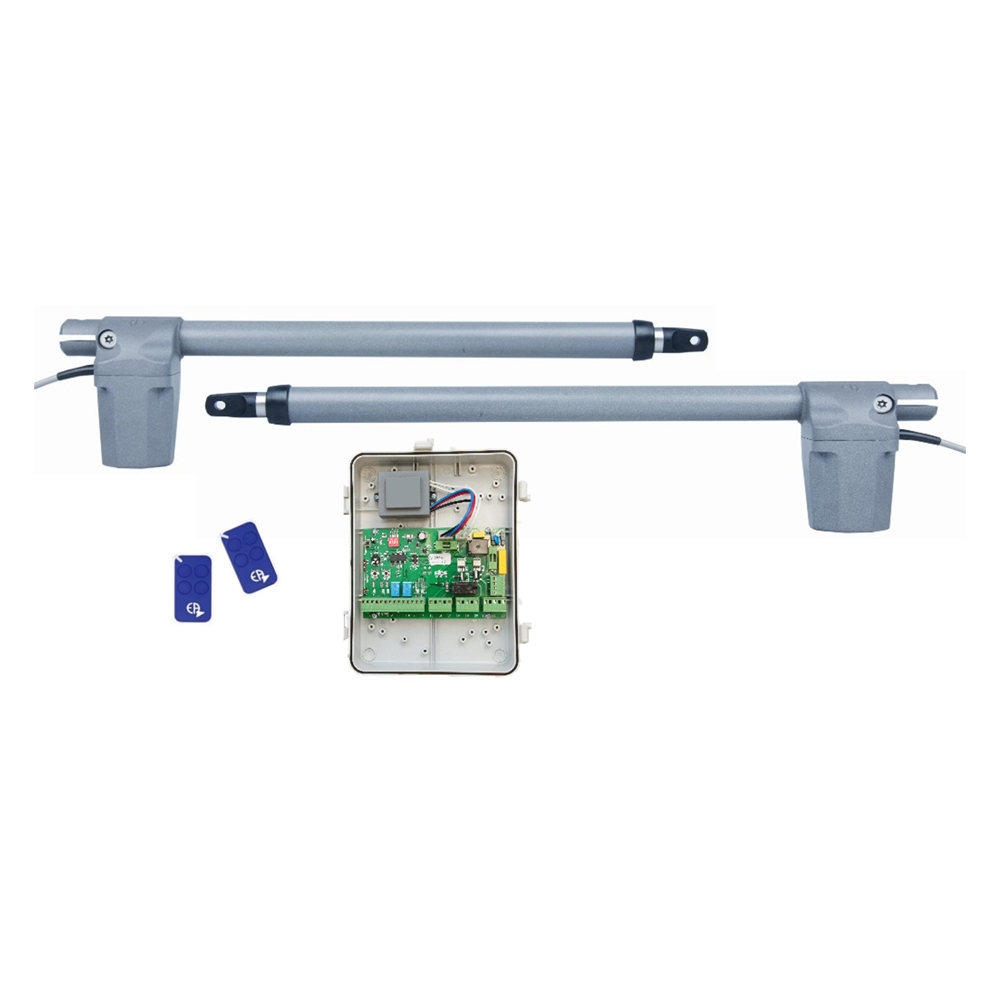 Kit a battants basic B320 - 150Kg - course utile : 300 mm - ouverture : 120 ° maxi - 16 cycles / jour