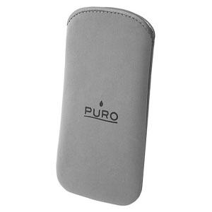 Etui Nubuck PURO Gris pour IPhone 3G - iPod Touch - iPod Classic