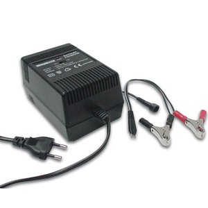 Chargeur accumulateur batterie rechargeable - 220Vca - 6/12Vcc - 1800 mA