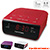 Radio rveil Pop Red avec grand afficheur - Double alarme - Luminosit rglable - Metronic