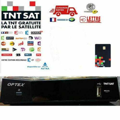 KIT SATELLITE ORS 9990 TNTSAT+ CARTE TNTSAT VALABLE 4 ANS + DISQUE DUR 1TO + HDMI